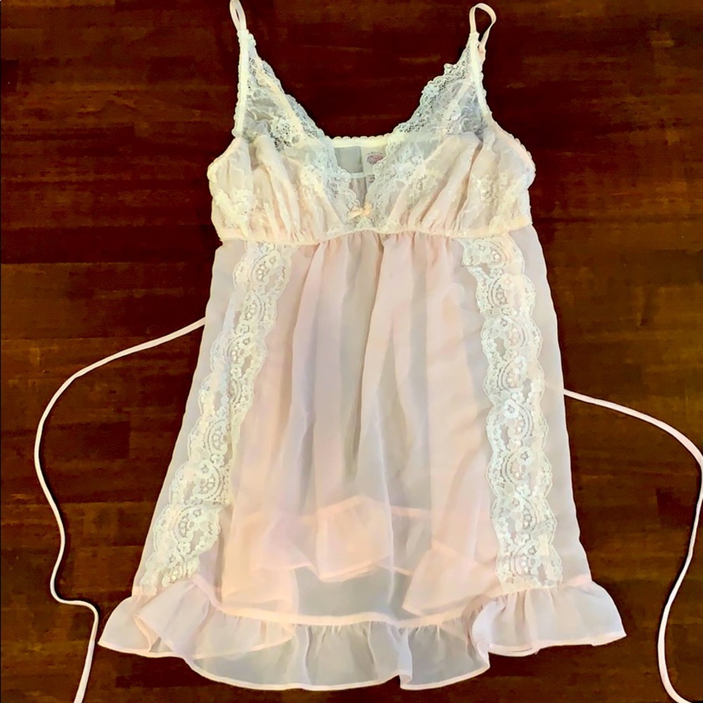 In Bloom Light Pink Babydoll Slip